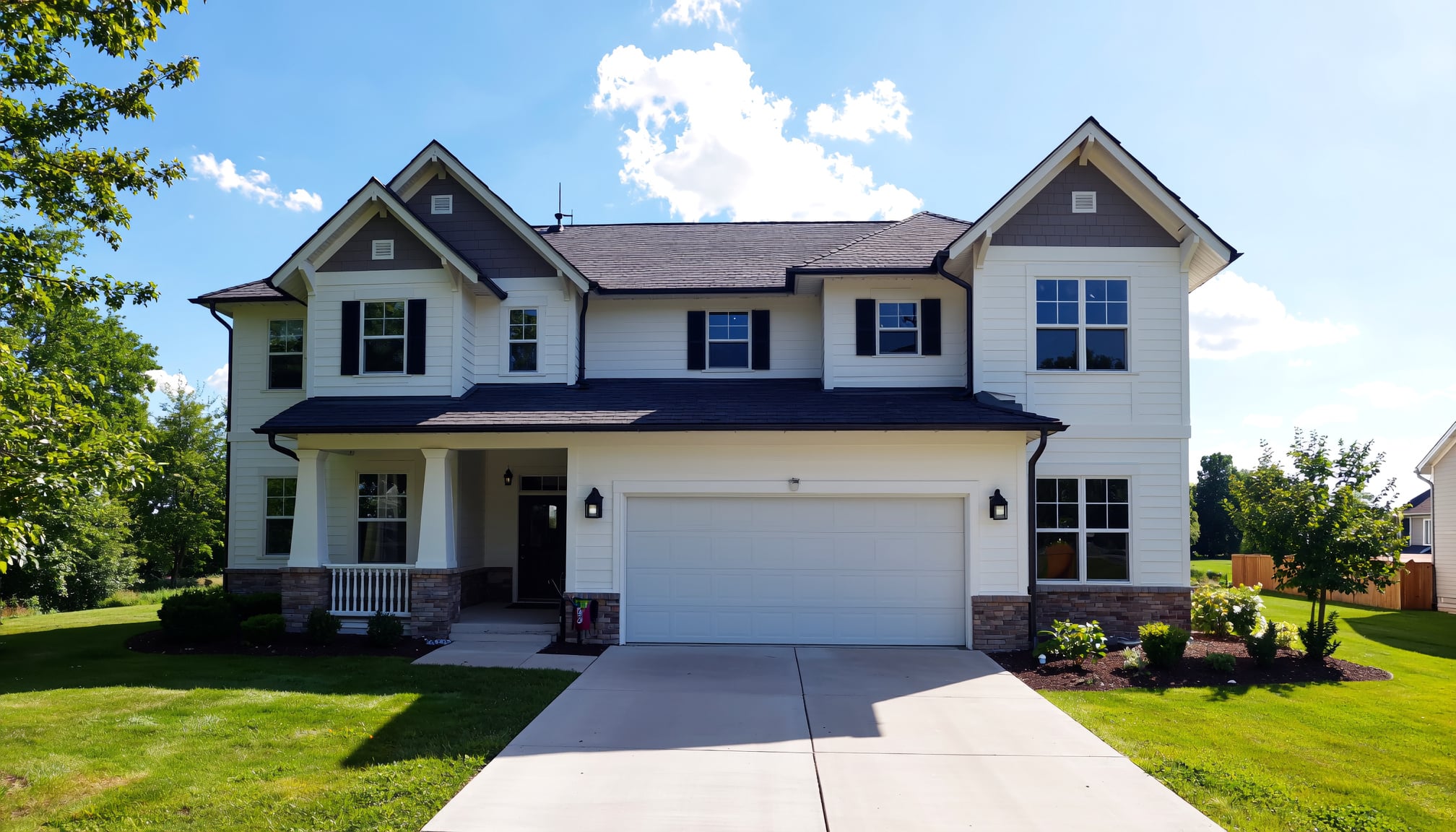 Indianapolis, IN with seamless rain gutters Indianapolis, IN with seamless rain gutters